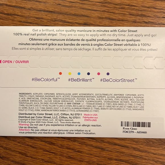 Color Street Rose Goes - Picture 3 of 3